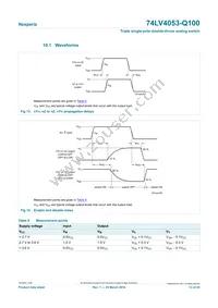 74LV4053BQ-Q100X Datasheet Page 13