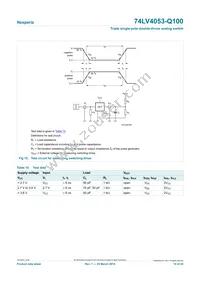 74LV4053BQ-Q100X Datasheet Page 14