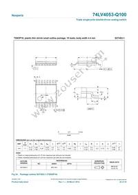 74LV4053BQ-Q100X Datasheet Page 20