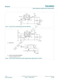 74LV4053DB Datasheet Page 17