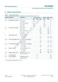 74LV4053N Datasheet Page 7