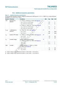 74LV4053N Datasheet Page 15