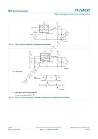 74LV4053N Datasheet Page 17