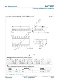 74LV4053N Datasheet Page 20