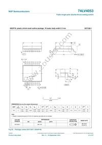 74LV4053N Datasheet Page 21