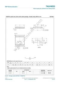 74LV4053N Datasheet Page 22