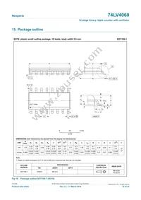 74LV4060PW Datasheet Page 16