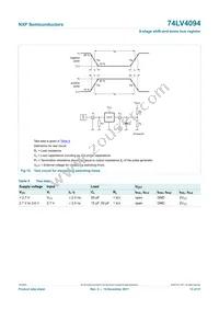 74LV4094N Datasheet Page 13