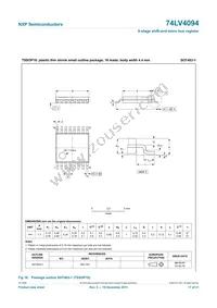 74LV4094N Datasheet Page 17