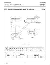 74LV4799SD Datasheet Page 15