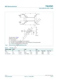 74LV541D Datasheet Page 8