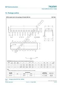 74LV541D Datasheet Page 9