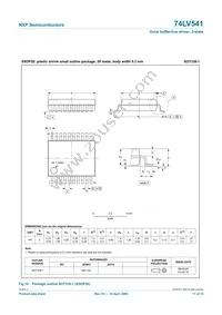74LV541D Datasheet Page 11