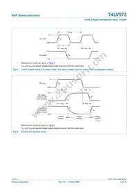 74LV573D Datasheet Page 9