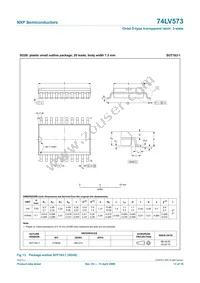 74LV573D Datasheet Page 13
