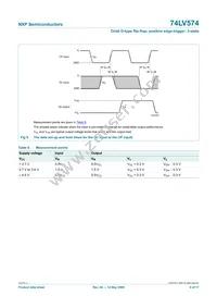 74LV574D Datasheet Page 9