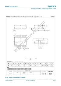 74LV574D Datasheet Page 14