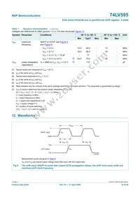 74LV595N Datasheet Page 10