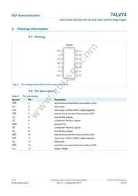 74LV74N Datasheet Page 4