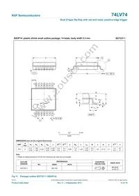 74LV74N Datasheet Page 14