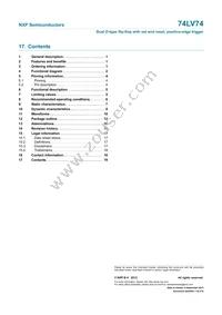 74LV74N Datasheet Page 19