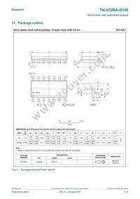 74LVC06ABQ-Q100X Datasheet Page 7