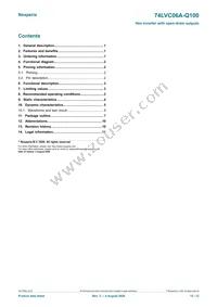 74LVC06ABQ-Q100X Datasheet Page 12