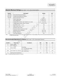 74LVC07AT14-13 Datasheet Page 3