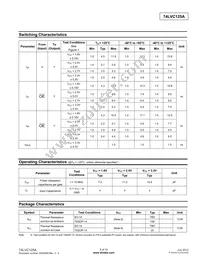 74LVC125AT14-13 Datasheet Page 5
