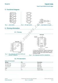 74LVC132AD Datasheet Page 2