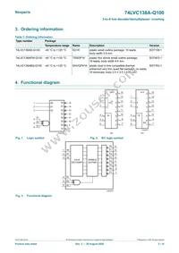 74LVC138AD-Q100J Datasheet Page 2