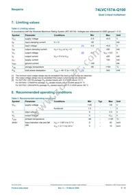 74LVC157ADB-Q100J Datasheet Page 5