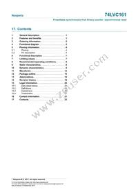 74LVC161DB Datasheet Page 22