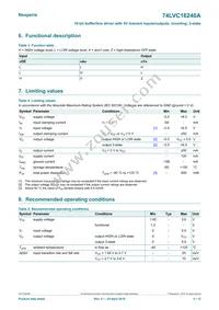 74LVC16240ADL Datasheet Page 4