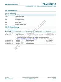 74LVC16241ADGG Datasheet Page 15