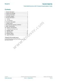 74LVC16241ADL Datasheet Page 12