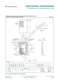 74LVC16244ABQ Datasheet Page 15