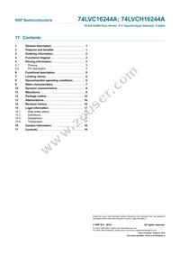 74LVC16244ABQ Datasheet Page 19