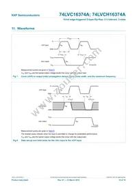 74LVC16374ABQ Datasheet Page 10