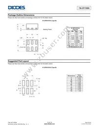 74LVC1G04FW5-7 Datasheet Page 12