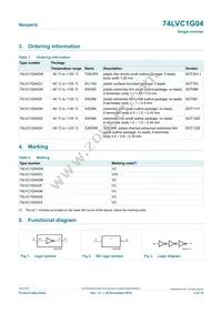 74LVC1G04GW Datasheet Page 2