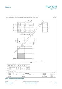 74LVC1G04GW Datasheet Page 11