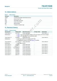 74LVC1G06GW Datasheet Page 15