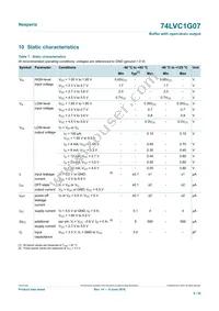 74LVC1G07GN Datasheet Page 6