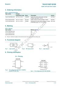 74LVC1G07GV-Q100H Datasheet Page 2