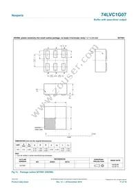 74LVC1G07GW Datasheet Page 11