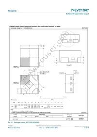 74LVC1G07GW Datasheet Page 14