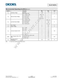 74LVC1G07QSE-7 Datasheet Page 3