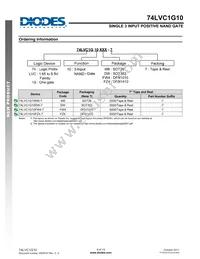 74LVC1G10FZ4-7 Datasheet Page 9