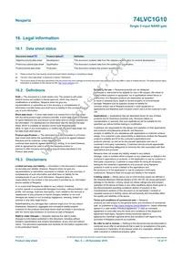 74LVC1G10GN Datasheet Page 15